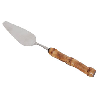 Bamboo Cake Server