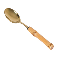 Bamboo Gold Tea Spoon Set