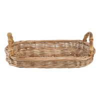 Oval Basket Bamboo