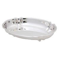 Silver Oval Bowl
