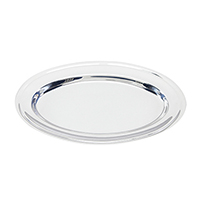 Oval Silver Serving Platter
