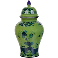 Oriente Italiano Ginger Jar Malaquite