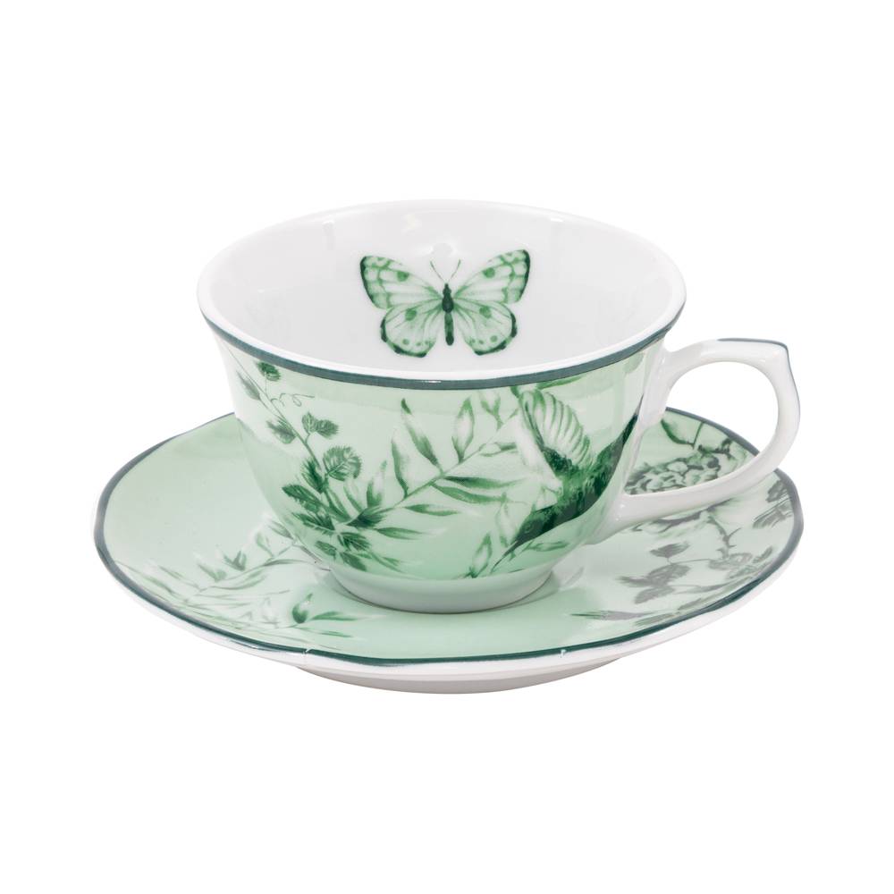 ウェッジウッド ユーランダーパウダーグリーン カップ＆ソーサー1客