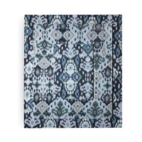 Moldura Ikat Azul Jacquard