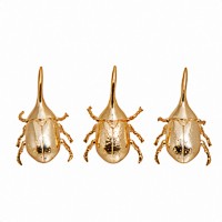 Hercules Beetle Trio Sculpture